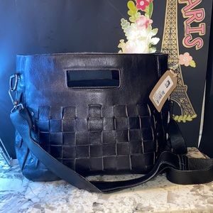 Bed Stu Black Crossbody Bag